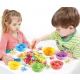 Jogo educativo de cores e destreza manual - .Imagem