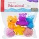 Conjunto de brinquedos de banho de ursinho - 6 peças, diversas opções - .Imagem