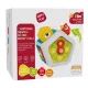Brinquedo sensorial para bebês – com 7 lados - .Imagem