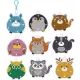 Sleutelhanger- en hanger-knutselset met diamantsteentjes – Bosdieren - .afbeelding