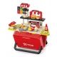 Fastfood speelset in koffer, 55-delig - .afbeelding