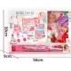 Bambola con suoni, culla e accessori - 30 cm - .immagine