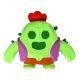 Monsterflex: Stiepjamā Brawl Stars figūra - Spike - .attēls
