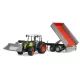 Bruder: Claas Nectis 267F trekker met lader en aanhanger - .afbeelding