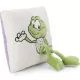 Nici Green: Almofada quadrada Fridolin sapo - 30 x 30 cm - .Imagem