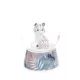 Nici: Elleni Snowbell sneeuwluipaard sneeuwbol - 6,5 cm - .afbeelding