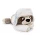 Nici: Izzy Icetumbler pluche luiaard, met muts, liggend - 45 cm - .afbeelding