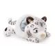 Nici: Eleni Snowbell pluche sneeuwluipaard, met muts, liggend - 45 cm - .afbeelding