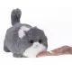 Gatinho de pelúcia interativo cinza - .Imagem