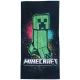 Minecraft: Badehåndklæde - 70 x 140 cm, 100% bomuld - .billede