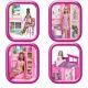 Barbie: Casa dobrável com boneca - .Imagem