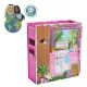 Barbie: Klappbares Puppenhaus mit Puppe - . bild aus