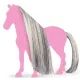 Schleich: Conjunto de acessórios para cabelo e rabo de cavalo - cinza - .Imagem