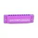 Bontempi : Harmonica en plastique à 10 notes avec anche en métal - .image