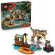 LEGO® Jurassic World Escapa del T-Rex en el río 76975 - .imagen