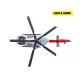 Dickie: Mega helicóptero de resgate Airbus H145 com luzes e sons - .Imagem