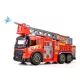Dickie: Volvo FMX mega tűzoltóautó vízfunkcióval, fény- és hanghatásokkal - 57 cm - . kép
