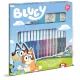 Bluey: Sada razítek s fixy - 18 kusů - .obrázek