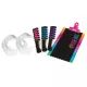 Shimmer’n Sparkle: Kit para Criar Extensões de Cabelo Coloridas - .Imagem