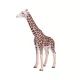 Mojo: Giraffa maschio - figura dipinta a mano - .immagine