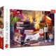 Trefl: Večerné mačacie zátišie – 2000-dielne puzzle - .Obrázok