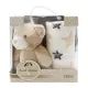 Sweet Dreams: Conjunto de presentes de urso com cobertor, marrom - .Imagem