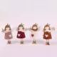 Engelen decoratie - 14 cm, staand, diverse - .afbeelding