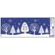Glitterende raamstickers - 60 x 23 cm, in verschillende stijlen - .afbeelding