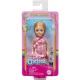 Barbie Chelsea Club: Blond meisje in roze jurk - .afbeelding