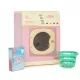 Rózsaszín elektromos mosógép kiegészítőkkel - CSOMAGOLÁSSÉRÜLT - . kép