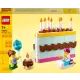 LEGO: Születésnapi torta 40641 - CSOMAGOLÁSSÉRÜLT - . kép