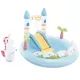 Aufblasbare Einhorn-Schloss-Poollandschaft, Wasser-Spielparadies - . bild aus