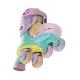 Yvolution: Twista pattini regolabili - arcobaleno, 23-28 - .immagine