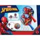 Conjunto de treino de pingue-pongue com tema do Homem-Aranha - .Imagem