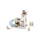 Tooky Toy: Aparcamiento de madera con accesorios - .imagen