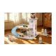 Tooky Toy: Aparcamiento de madera con accesorios - .imagen