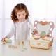 Tooky Toy: Schminktisch aus Holz mit Schmetterling und Beleuchtung – 34 cm - . bild aus