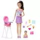 Barbie: Sada opatrovateľky - stolička na kŕmenie - .Obrázok