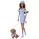 Barbie : Duo Fashion Animaux - bleu - .image