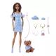 Barbie : Duo Fashion Animaux - bleu - .image