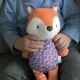Volpe di peluche baby - 30 cm - .immagine