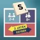 Scrabble: Gioco da tavolo Originale 2 in 1, legno - .immagine