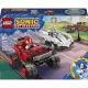 LEGO® Sonic the Hedgehog mașina Silver vs. camionul monstru Knuckles 77118 - .foto