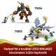 Robotul de acțiune LEGO® NINJAGO® Cole și Dragonul Zane 71854 - .foto