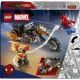 LEGO® Marvel Spider-Man versus Îngerul Iadului pe motocicletă 76335 - .foto