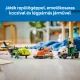 LEGO® City Repülőgép, emelőkosaras kocsi és légpárnás jármű remix 60505 - . kép