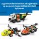 LEGO® City Repülőgép, emelőkosaras kocsi és légpárnás jármű remix 60505 - . kép