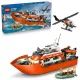 LEGO® City Klāistveida glābšanas laiva un helikopters 60504 - .attēls