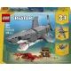 LEGO® Creator Veszedelmes cápa egy kincsesládával 31381 - . kép