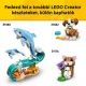LEGO® Creator Teknős egy vízililiom-virággal 31377 - . kép